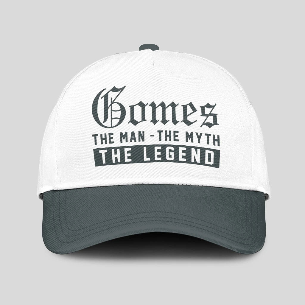 The Man The Myth The Legend Luxury Cap GOMES 13K1 C39PF
