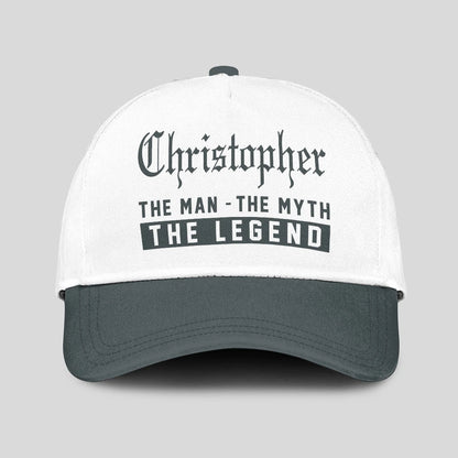 The Man The Myth The Legend Luxury Cap CHRISTOPHER 13K1 C39PF