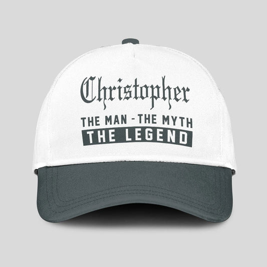 The Man The Myth The Legend Luxury Cap CHRISTOPHER 13K1 C39PF