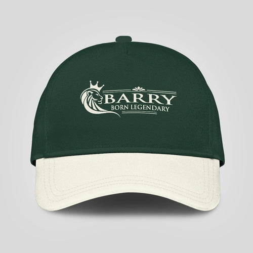 Born Legendary Lion Logo Sage Green And Beige Cap BARRY 13K1 C182PF