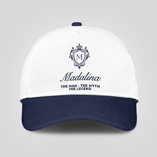 The Man The Myth The Legend Blue Cap MADALINA 13K9 C46PF