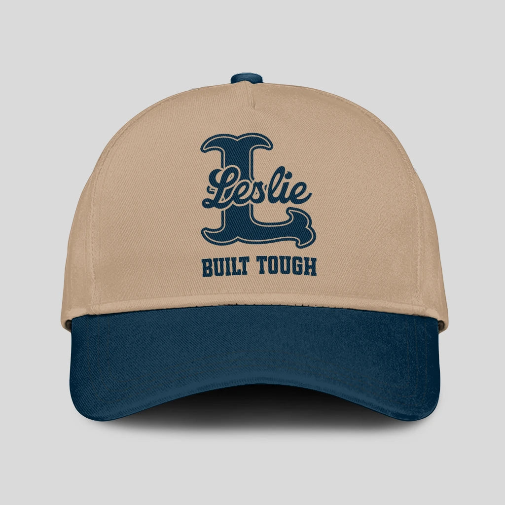 Built Tough Sage Green And Beige Baseball Cap LESLIE 13K1 C102PF