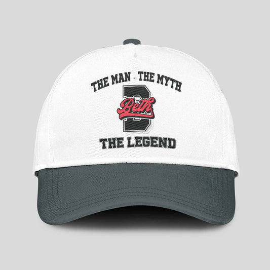 The Man The Myth The Legend Custom Initial Letter And Name Cap BETH 13K1 C38PF