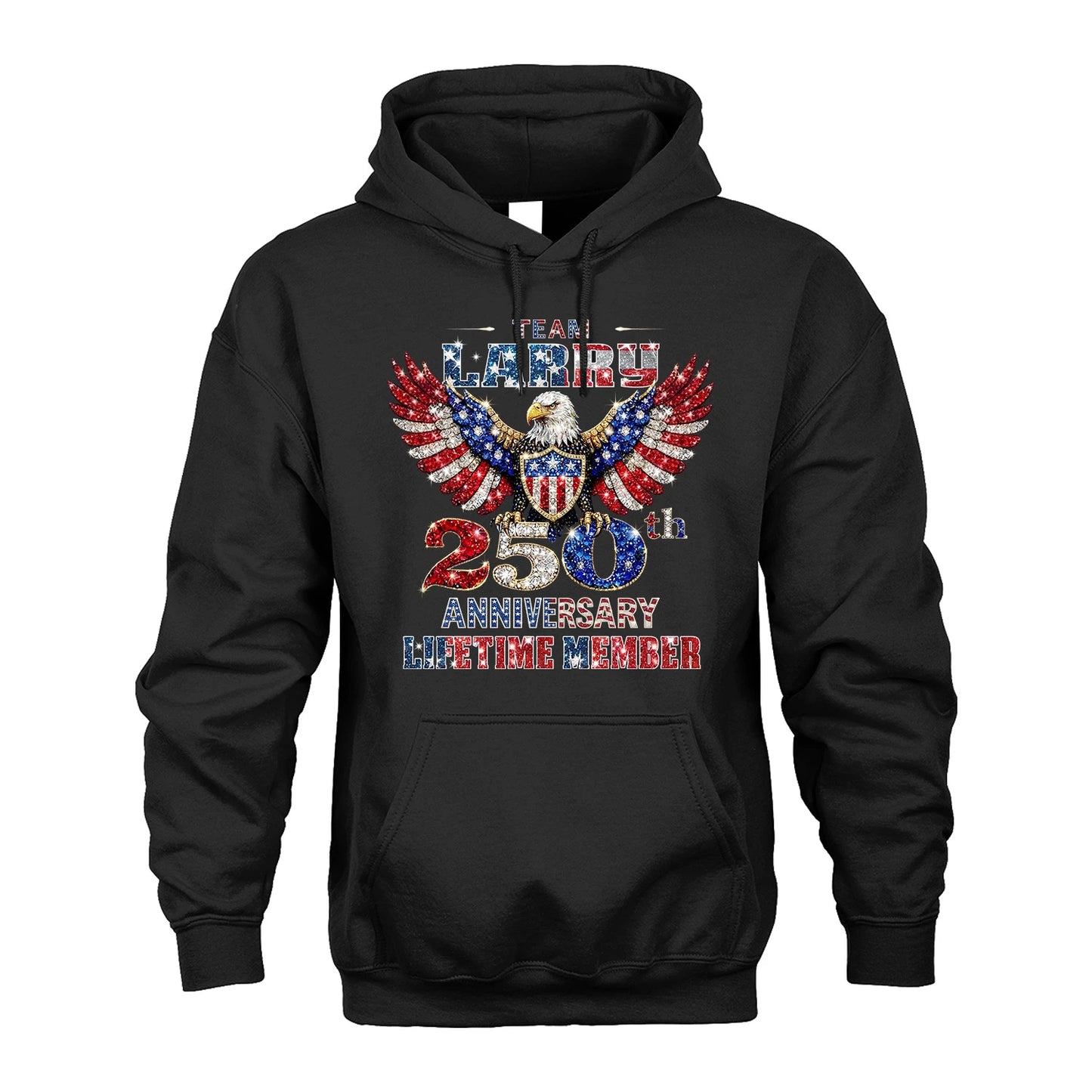 LARRY 13K1-523 Personalized "Team...Lifetime Member" America 250 Design