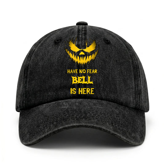 Have No Fear Your Name Is Here Jack O' Lantern Washed Cap BELL 13K1 C135PF