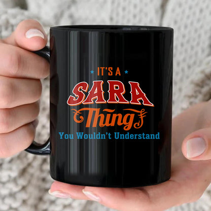 It's A Your Name Thing You Wouldn't Understand Retro Mug SARA 13K1 MG26