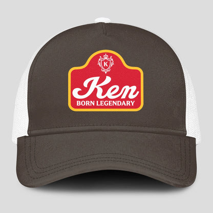 Born Legendary Charcoal Mesh Cap KEN 13K1 C196PF