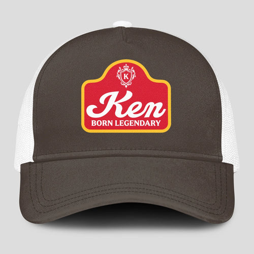 Born Legendary Charcoal Mesh Cap KEN 13K1 C196PF