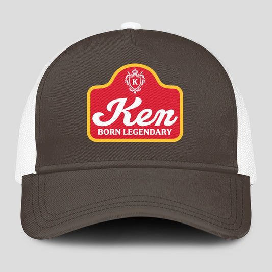 Born Legendary Charcoal Mesh Cap KEN 13K1 C196PF