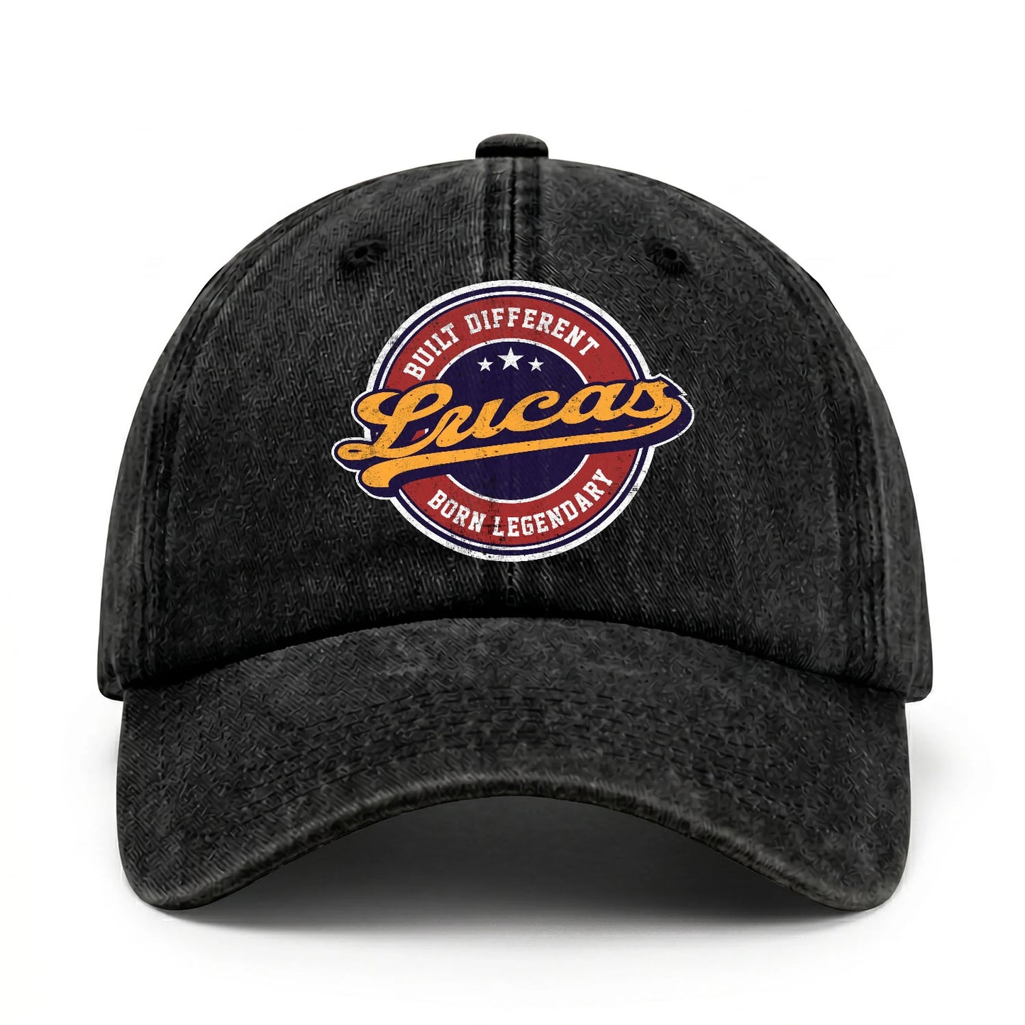 Built Different Born Legendary Logo Washed Cap LUCAS 13K1 C65PF