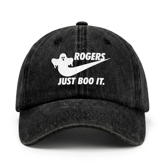 Just Boo It Halloween Washed Cap ROGERS 13K1 C83PF