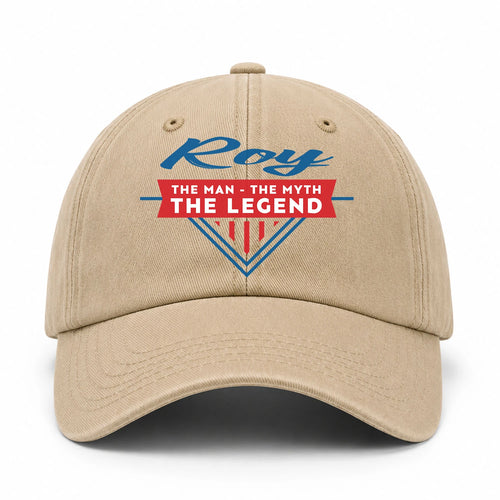 The Man The Myth The Legend Logo Washed Cap ROY 13K1 C37PF