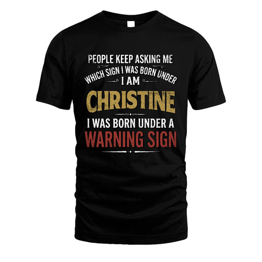CHRISTINE 13K1-562 People Keep Asking Me ...