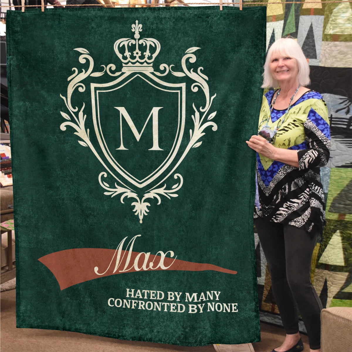 Hated by Many Confronted by None Old Money Blanket MAX 13K1 BK19