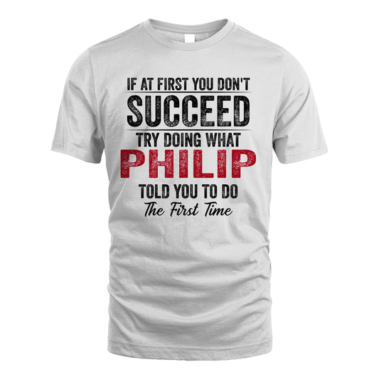 PHILIP 13K1-357 If At First You Don't Succeed...