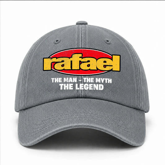The Man The Myth The Legend Vintage Logo Washed Cap RAFAEL 13K1 C162PF
