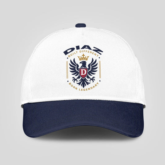 Built Different Born Legendary Elegant Blue And White Cap DIAZ 13K1 C76PF