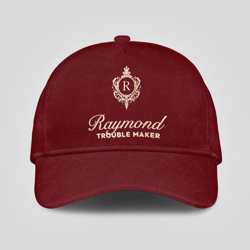 Trouble Maker Funny Royal Burgundy Cap RAYMOND 13K1 C158PF