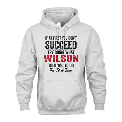 WILSON 13K1-357 If At First You Don't Succeed...