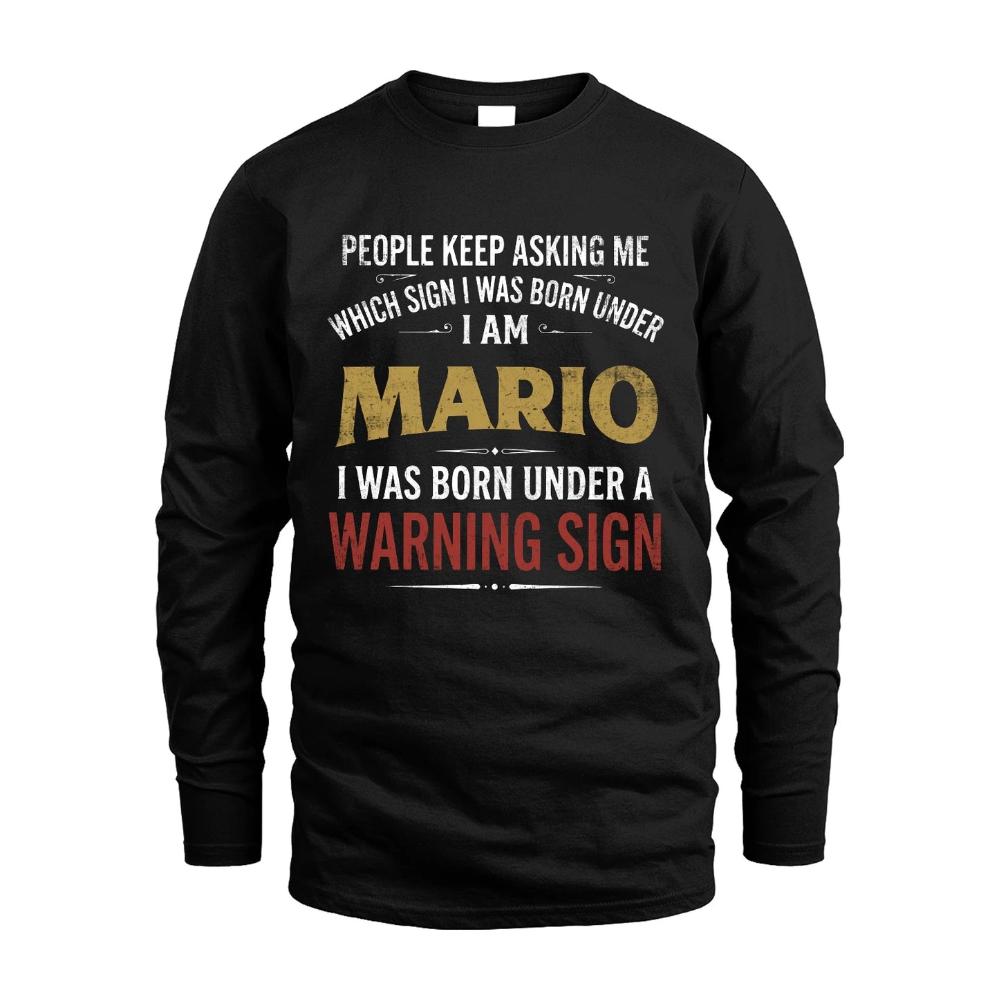 MARIO 13K1-562 People Keep Asking Me ...