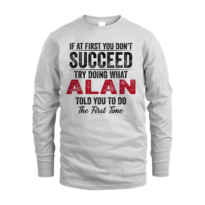 ALAN 13K1-357 If At First You Don't Succeed...