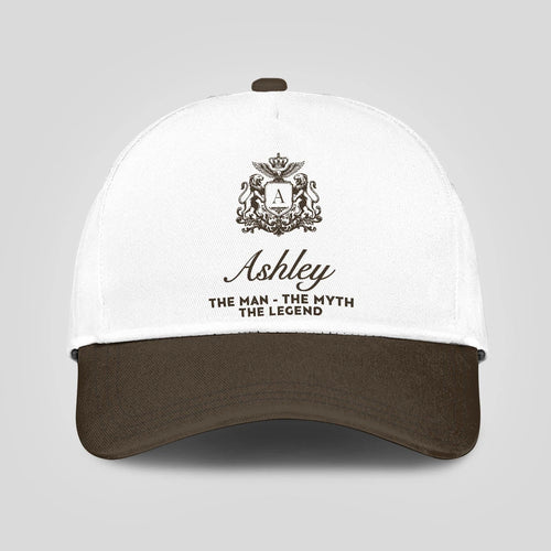 The Man The Myth The Legend Brown Cap ASHLEY 13K1 C47PF