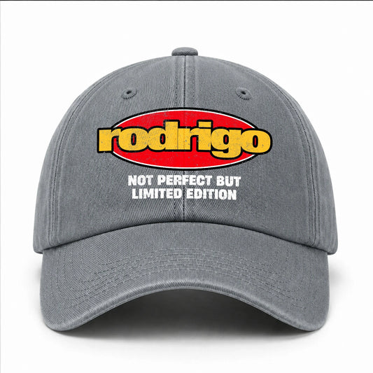 Your Name Not Perfect But Limited Edition Red Logo Washed Cap RODRIGO 13K1 C84PF