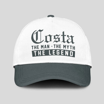 The Man The Myth The Legend Luxury Cap COSTA 13K1 C39PF
