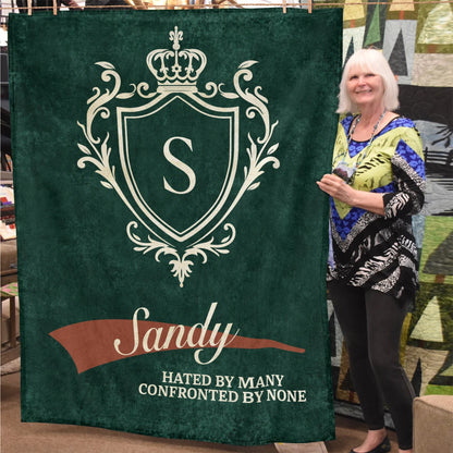 Hated by Many Confronted by None Old Money Blanket SANDY 13K1 BK19