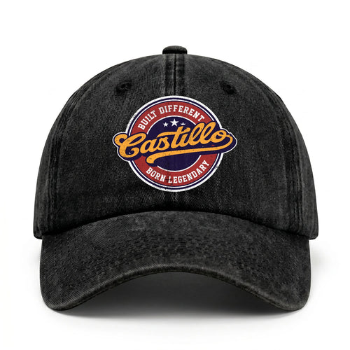 Built Different Born Legendary Logo Washed Cap CASTILLO 13K1 C65PF