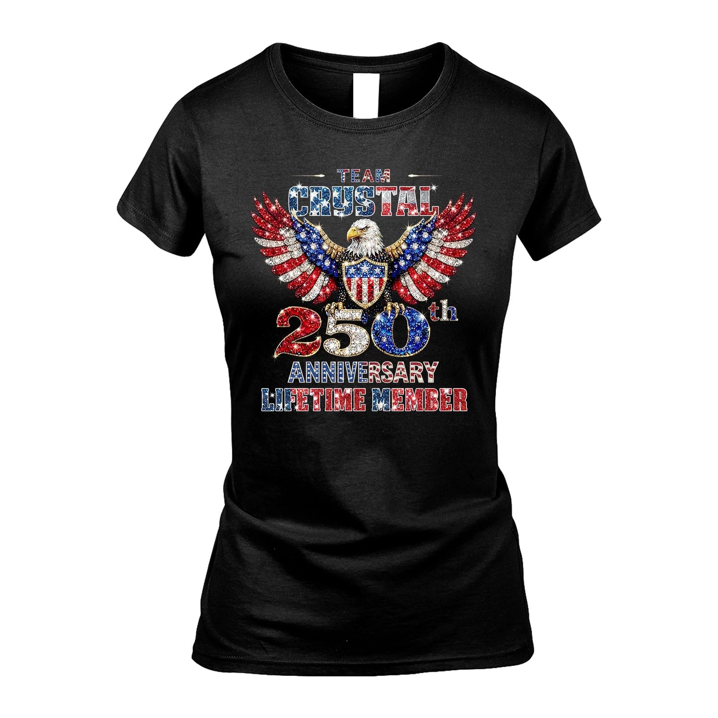 CRUZ 13K1-523 Personalized "Team...Lifetime Member" America 250 Design