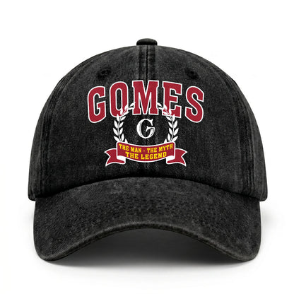 The Man The Myth The Legend Royal Cap GOMES 13K1 C32PF