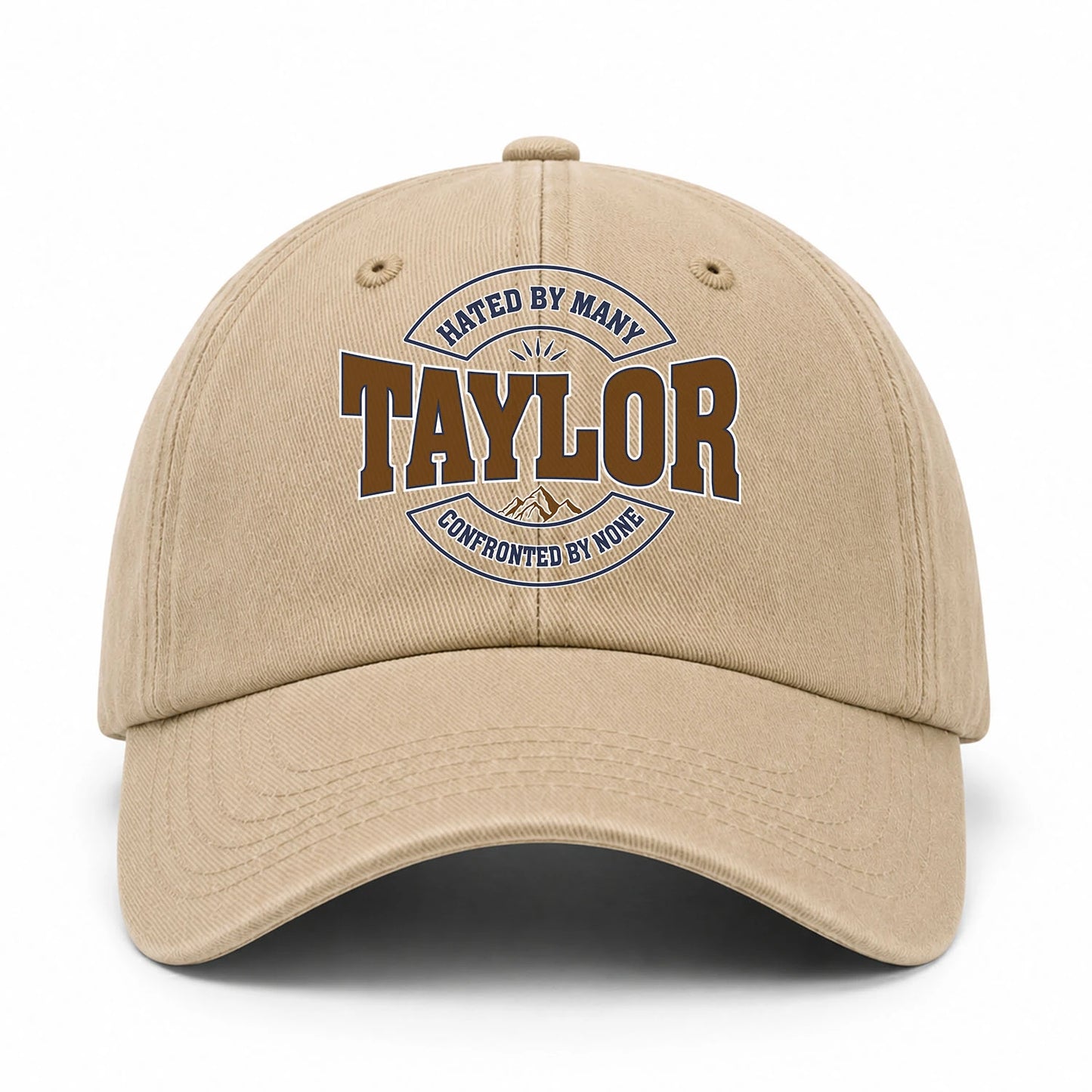 Hated By Many Confronted By None Washed Cap TAYLOR 13K1 C36PF