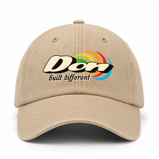 Your Name Built Different Retro Washed Cap DON 13K1 C55PF