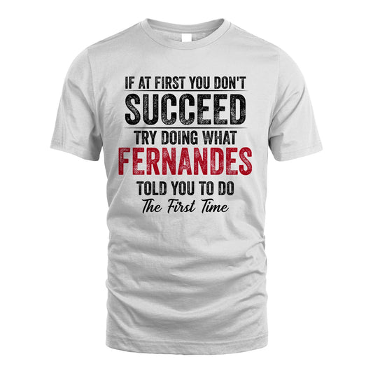 FERNANDES 13K1-357 If At First You Don't Succeed...