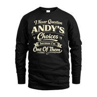 Men's Long Sleeved T-Shirt