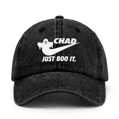 Just Boo It Halloween Washed Cap CHAD 13K1 C83PF