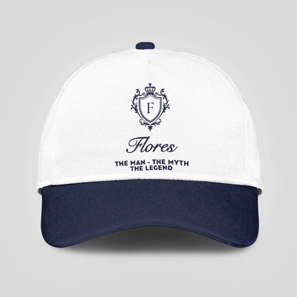 The Man The Myth The Legend Blue Cap FLORES 13K1 C46PF