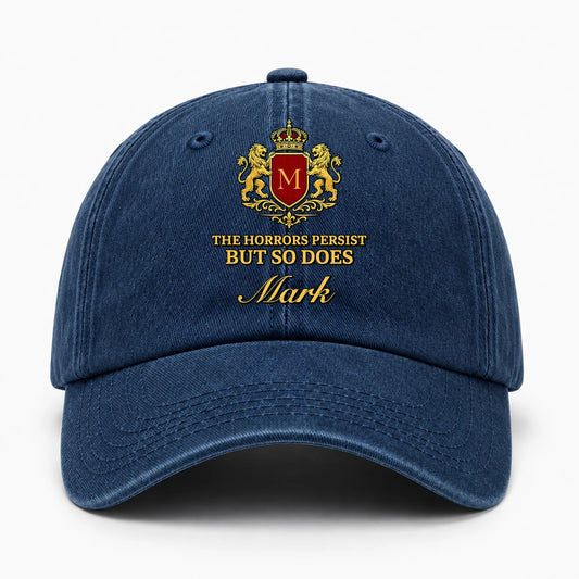 The Horrors Persist But So Does Your Name Luxury Washed Cap MARK 13K1 C113PF