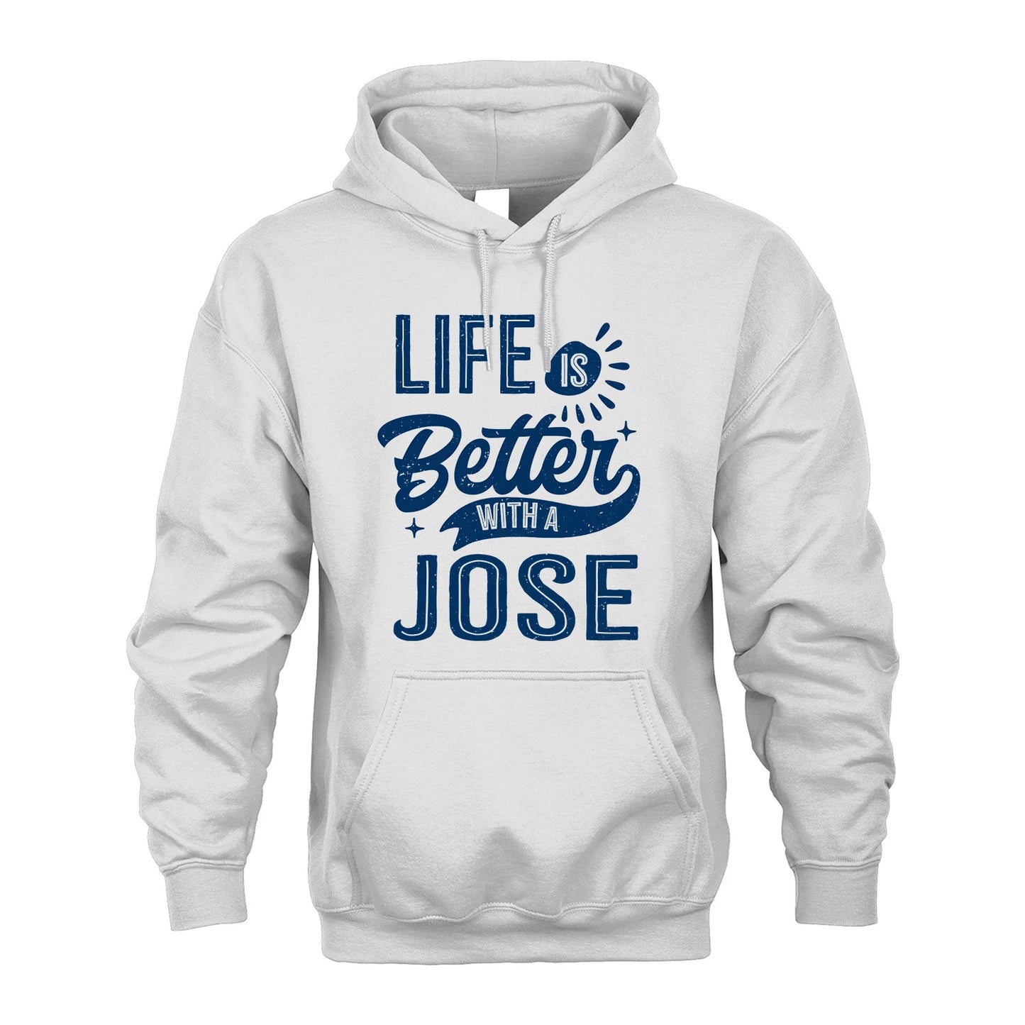 JOSE 13K1-116 Personalized Name Quote T-Shirt Life Is Better With Unisex Gift