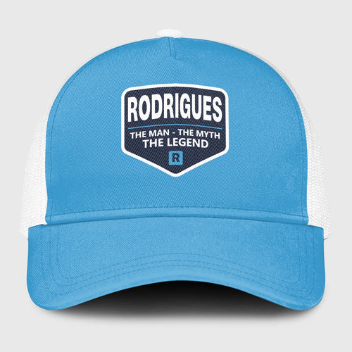 The Man The Myth The Legend Light Blue Mesh Cap RODRIGUES 13K1 C190PF