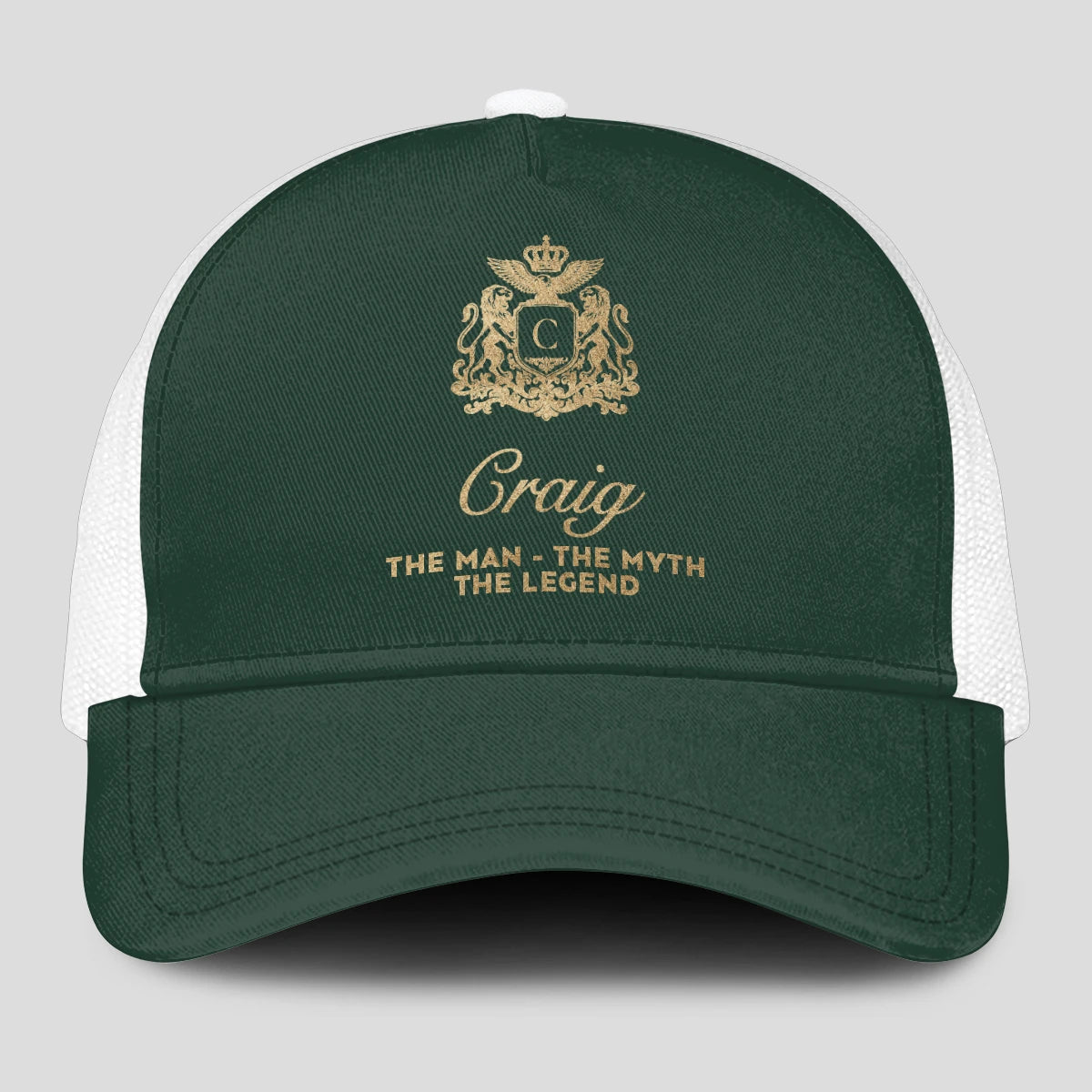 The Man The Myth The Legend Sage Green Mesh Cap CRAIG 13K1 C192PF