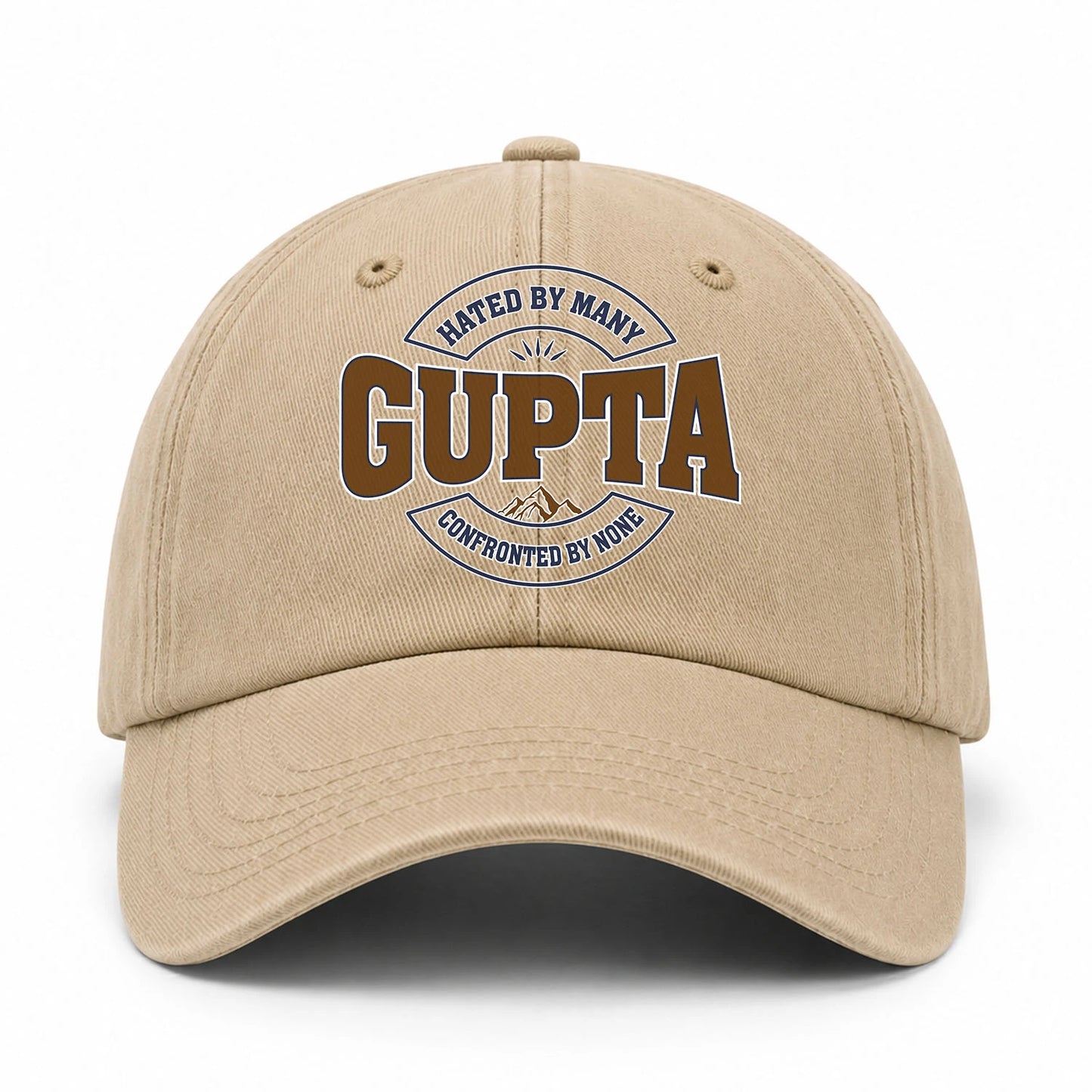 Hated By Many Confronted By None Washed Cap GUPTA 13K1 C36PF