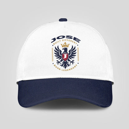 Built Different Born Legendary Elegant Blue And White Cap JOSE 13K1 C76PF