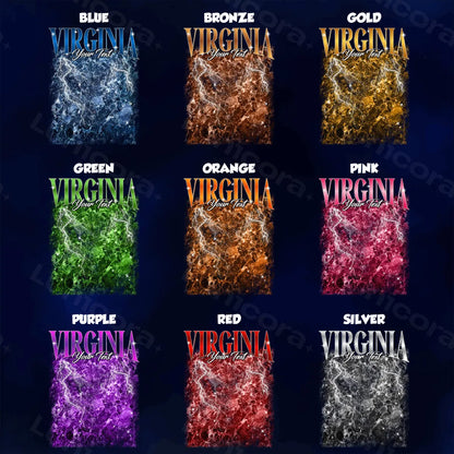 VIRGINIA 13K1-CTN1 Bootleg Rap Tee | Custom Bootleg T-Shirt | Perfect Gift