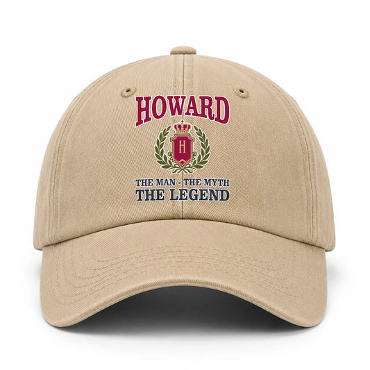 The Man The Myth The Legend Royal Khaki Cap HOWARD 13K1 C116PF