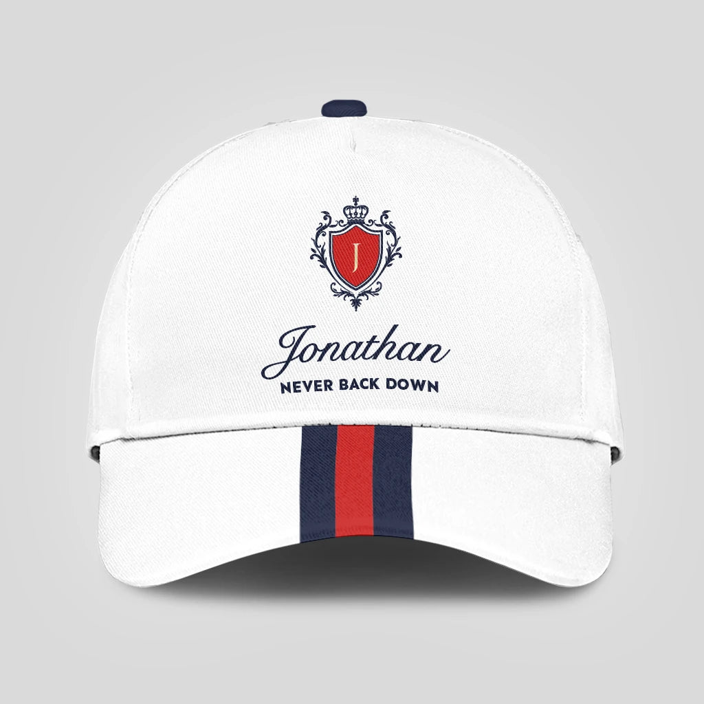 Never Back Down Stripped Cap JONATHAN 13K1 C86PF