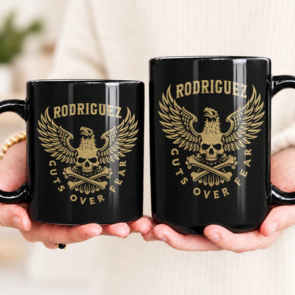 Guts Over Fear Eagle And Skull Mug RODRIGUEZ 13K1 MG28