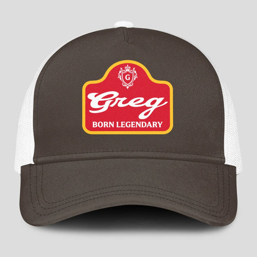 Born Legendary Charcoal Mesh Cap GREG 13K1 C196PF