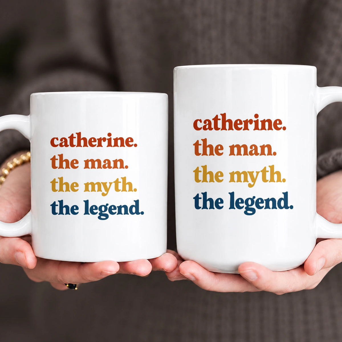 The Man The Myth The Legend Retro Mug CATHERINE 13K1 MG06